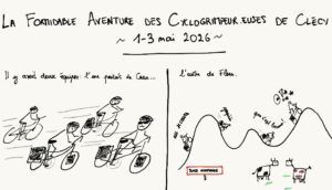 Compte-rendu – la formidable aventure des cyclogrimpeur.euse.s de Clécy – 1er – 3 mai 2026